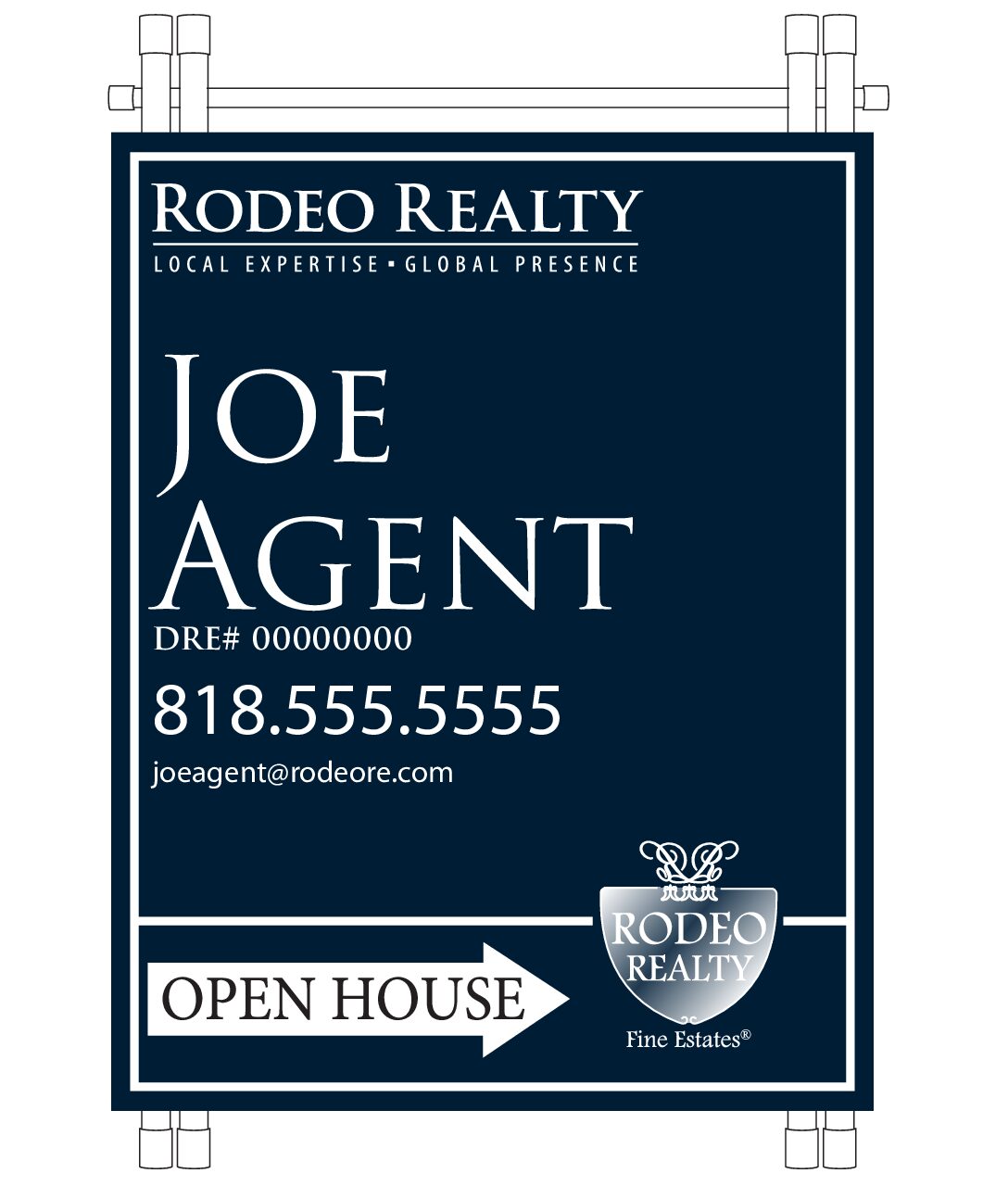 OPEN HOUSE  22"X27" (1/8" PVC)