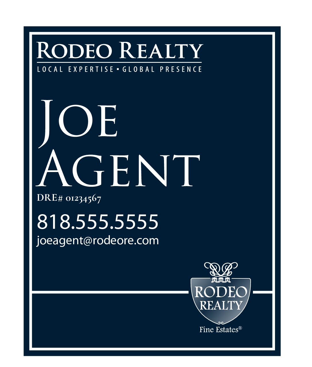 PROPERTY SIGN 28"x36" (1/8” PVC)